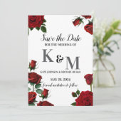 Rote Rosen Save The Date (Stehend Vorderseite)