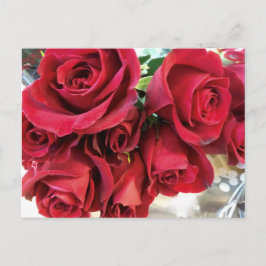 Rote Rosen Save the Date Postkarte