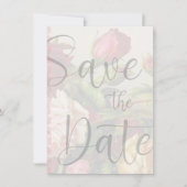 Rote Rosen Save the Date Vorlage (Vorderseite)
