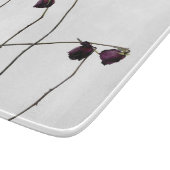 Rote Rosen Schneidebrett (Ecke)