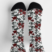Rote Rosen. Socken (Oben)