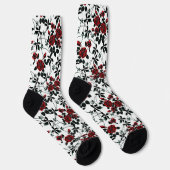 Rote Rosen. Socken (Rechts)