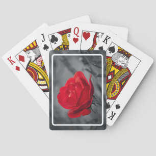 Rote Rosen Spielkarten
