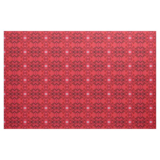 Rote Rosen Stoff (Yard (91,4 cm))