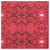Rote Rosen Stoff (Muster)