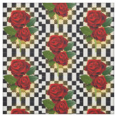 ROTE ROSEN STOFF (Muster)