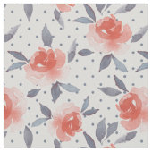 Rote Rosen Stoff (Nahaufnahme)