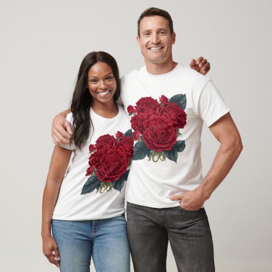 rote Rosen T-Shirt (Unisex)