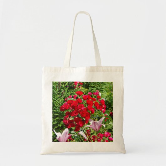Rote Rosen Tasche (Vorne)
