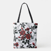 Rote Rosen. Tasche (Rückseite)