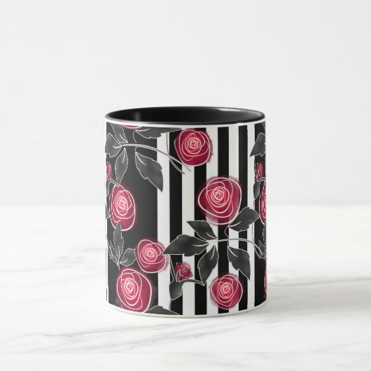 Rote Rosen Tasse (Zentrum)