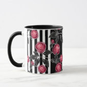 Rote Rosen Tasse (Links)