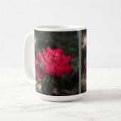 Rote Rosen-Tasse Kaffeetasse (Vorderseite Links)