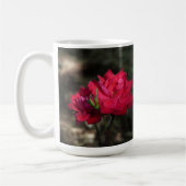 Rote Rosen-Tasse Kaffeetasse (Links)