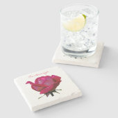 rote Rosen Thunder_Cove Steinuntersetzer (Seitenansicht)