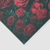 Rote Rosen-Tissue-Papier Seidenpapier (Ausschnitt)