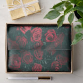 Rote Rosen-Tissue-Papier Seidenpapier (Geschenk)