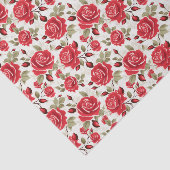 Rote Rosen-Tissue-Papier Seidenpapier (Ausschnitt)