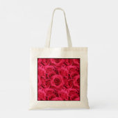 Rote Rosen Tote Tasche (Rückseite)