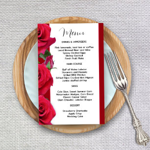 Rote Rosen Übersicht über das Menü Hochzeiten