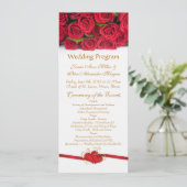Rote Rosen- und Herzverheiratungsprogramm Programm (Stehend Vorderseite)