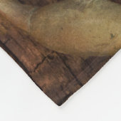 Rote Rosen und Western für Pferde und Pferde Fleecedecke (Ecke)