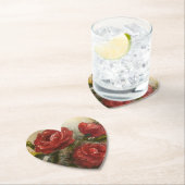 Rote Rosen  Untersetzer (Vor Ort)