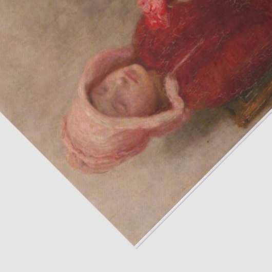 Rote Rosen von Edward Stott Seidenpapier (Ausschnitt)