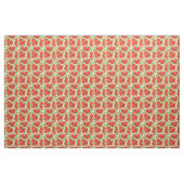 Rote Rosen Wasserfarbennahes Muster Stoff (Yard (91,4 cm))