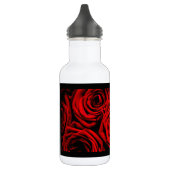 Rote Rosen Wasserflasche (Links)