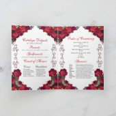 Rote Rosen Western Charro Quinceañera Programm (Innenseite)
