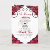 Rote Rosen Western Charro Quinceañera Programm (Rückseite)