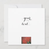 Rote Rosen wie Samt (Rückseite)