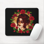 Rote Rosen Zuckerpuppe Mousepad (Mit Mouse)