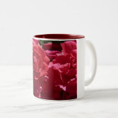 Rote Rosen Zweifarbige Tasse (VorderseiteRechts)