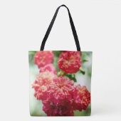 Rote Rosenblume Tasche (Vorderseite)