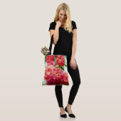 Rote Rosenblume Tasche (Am Model)