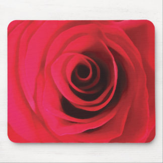 Rote Rosenblüten Blumendesign Mousepad