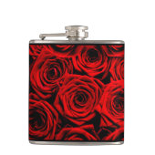 Rote Rote Rosen Flachmann (Vorderseite)