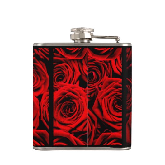 Rote Rote Rosen Flachmann (Rückseite)