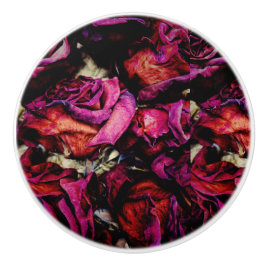 Rote Rote Rosen Keramikknauf