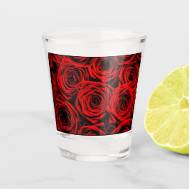 Rote Rote Rosen Shotglas Schnapsglas