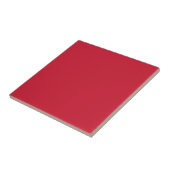 Rote, rote, solide Farbtafel Fliese (Seite)