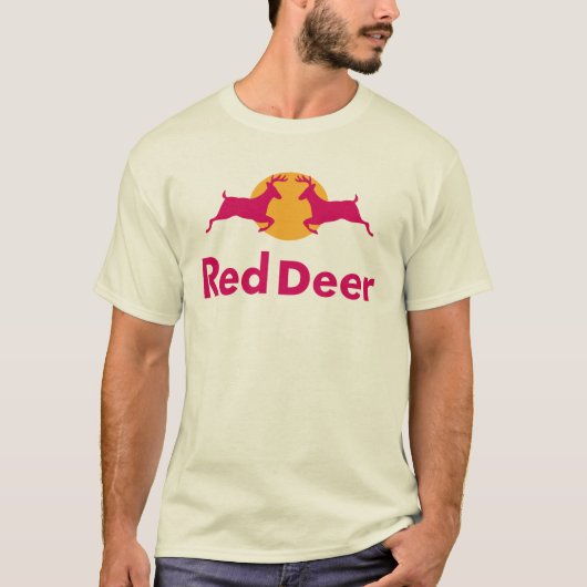 Rote Rotwild-T - Shirt (Vorderseite)