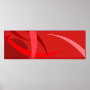 rote Route Poster