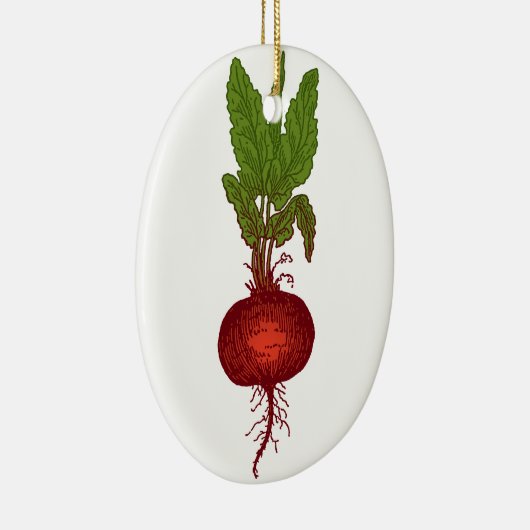 Rote Rübe Keramikornament (Rechts)