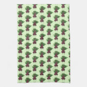 Rote Rüben (Beats) Gemüsegarten Handtuch (Vertikal)