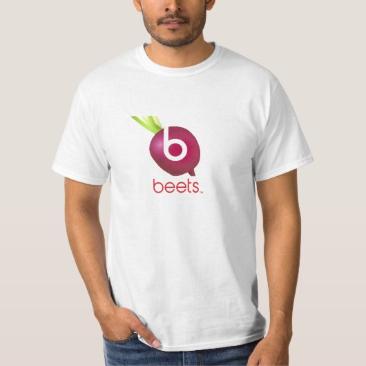 Rote Rüben. Das Gemüse. Nicht durch Dr. Dre. T-Shirt (Vorderseite)