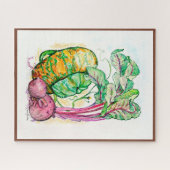 Rote Rüben und Squash Puzzle (Horizontal)