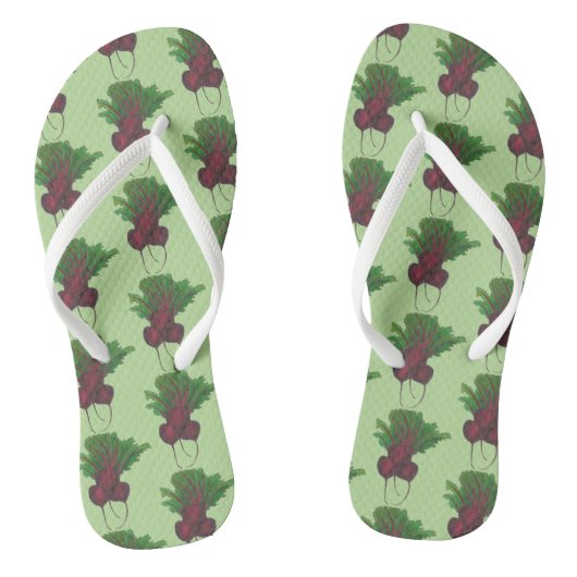 Rote Rübenbunch Gemüsepflanze Gartennahrung Badesandalen (Fußbett)